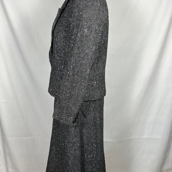 Vintage mid 80's Pendleton Pure Virgin Wool Tweed Skirt Suit Set - Picture 2 of 8